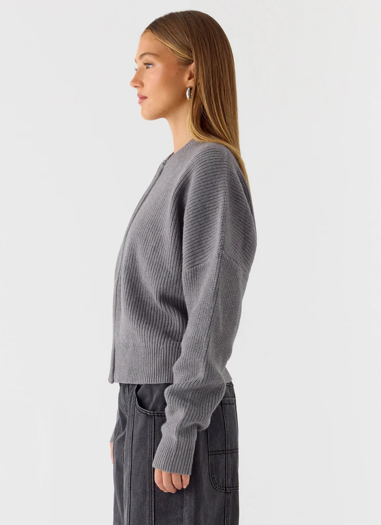 Codi Zip Jumper - Grigio antracite