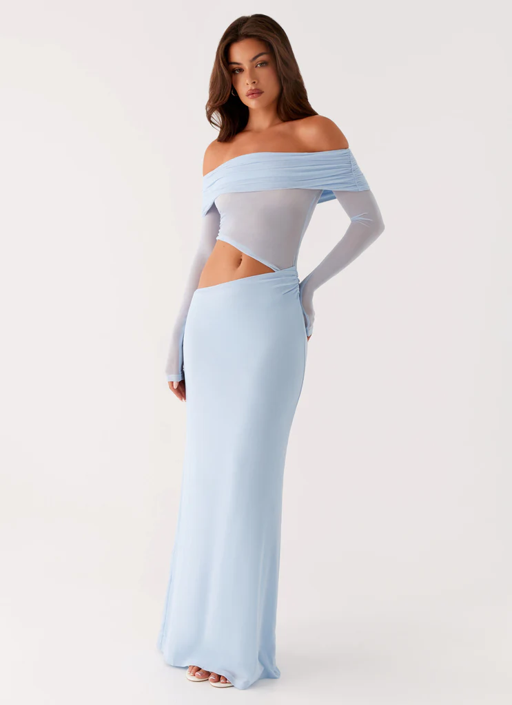 Abito Maxi Emery - Blu